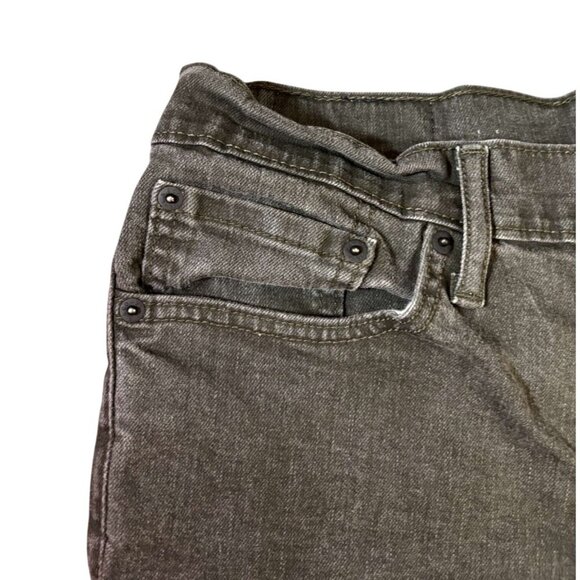 Levis 541 Athletic Fit Black Denim Jeans 31x34 Mens Stretch Cotton Blend - Picture 4 of 6